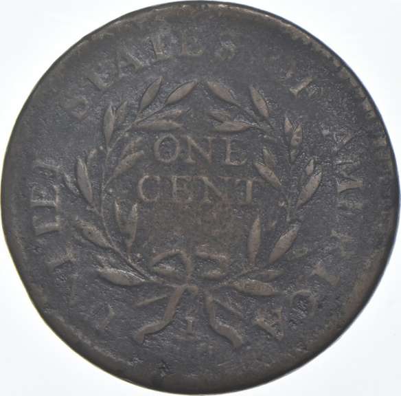 1795 Flowing Hair Large Cent - Plain Edge