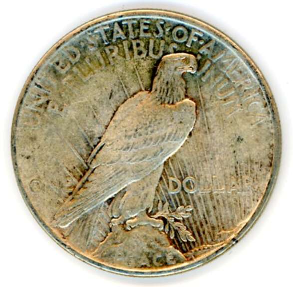 1925 Peace Silver Dollar