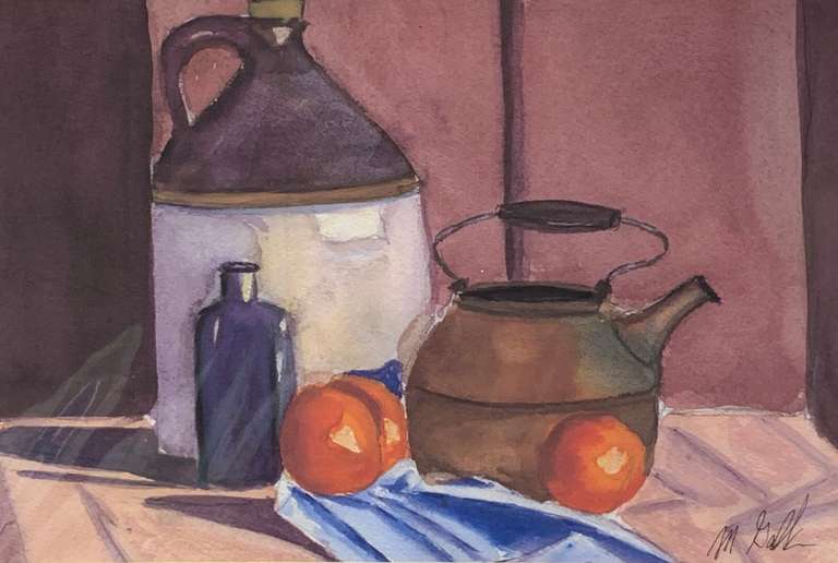 Stanley Galkin Original Watercolor