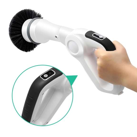 Electric Spin Cleaner Power Cordless Tub Tile Scrubber