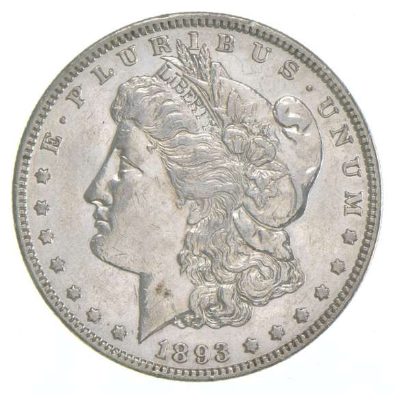 1893 Morgan Silver Dollar