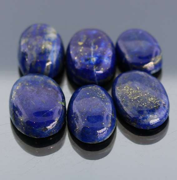 Exciting 64.69ct midnight sky Lapis Lazuli set