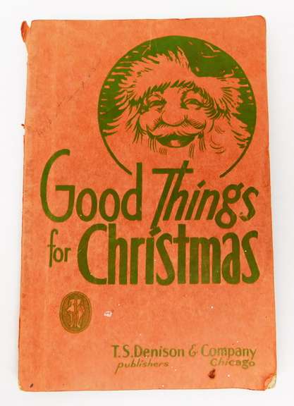 1907 Good Things for Christmas Antique Book