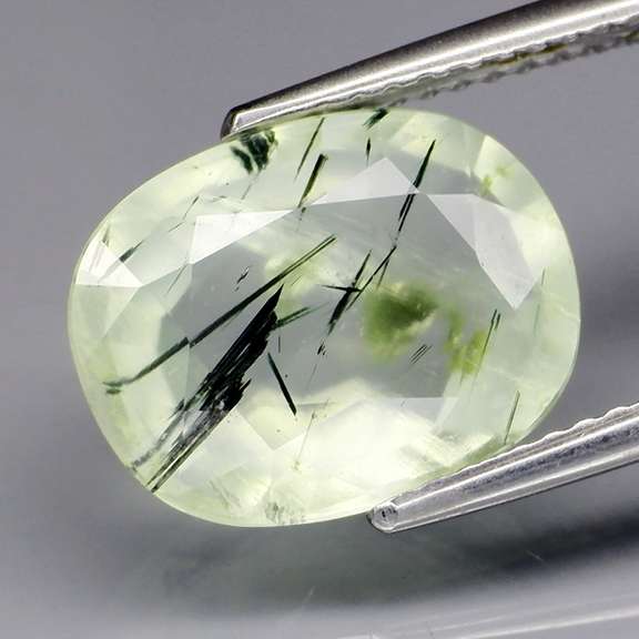 Collectors 4.27ct rutilated Prehnite
