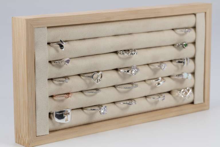 .925 Sterling Silver Curated Ring Set Lot of 20 Rings