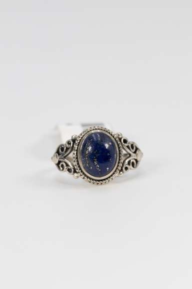 Sterling Silver Lapis Gemstone Ring