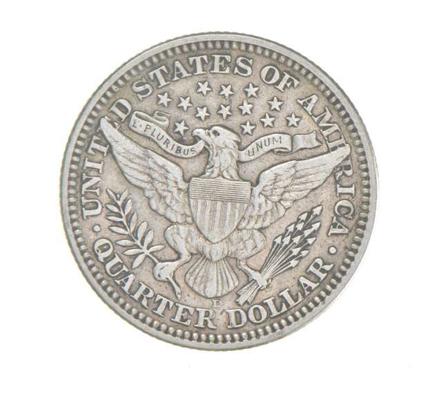 1916-D Barber Quarter