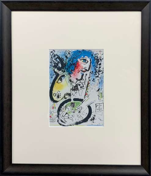 Marc Chagall Print Decorative Art