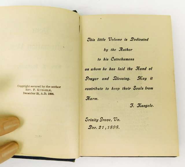 3 Antique Small Prayer Books