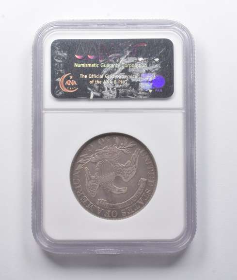 VF25 1824 Capped Bust Half Dollar O-107 NGC