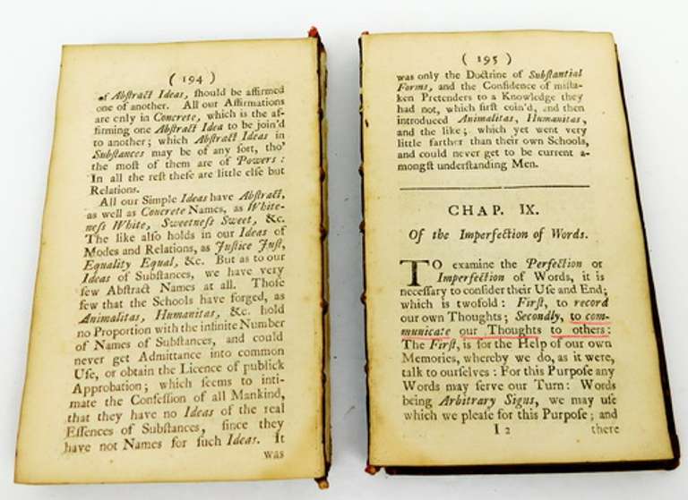 1731 Human Understanding by John Locke
