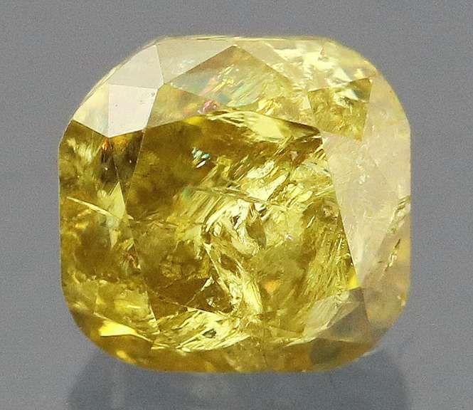 Simply gorgeous! .58ct moss green Diamond
