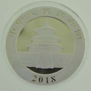 2018 30g .999 Ag Fine Silver Panda 10 Yuan Chinese Coin
