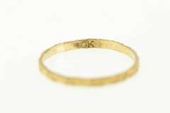 10K Yellow Gold Victorian Floral Orange Blossom Child's Baby Ring