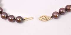 Amazing Colored Pearl Jewelry Set in 14K Yellow Gold