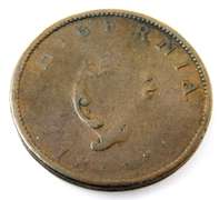Rare 1808 Georgius III Rex 1/2 Penny