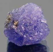 Collectors 15.55ct rich blue uncut Tanzanite