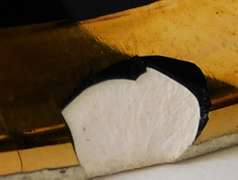 Vintage Greek Mythology Compote, 24K Gold