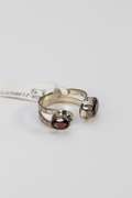 Sterling Silver Garnet Gemstone Ring