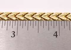 Delightful Fancy Link Bracelet in 14K Yellow Gold