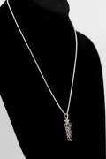 .925 Sterling Silver Pendant w/ Rainbow Mystic Topaz Gemstones