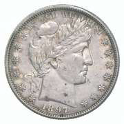 1897-O Barber Half Dollar