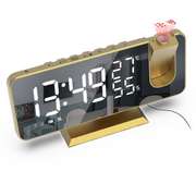Temperature And Humidity Radio Projection Alarm Clock