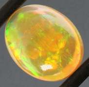 Floral fairy fire! 2.08ct Jelly Opal with matrix