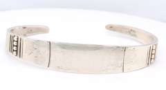 925 Sterling Silver Reed and Barton Cuff Bangle