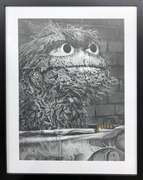 Oscar Cory Smith Hand Colored Print