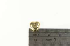 14K Yellow Gold Puffy Heart Love Symbol Classic Charm/Pendant