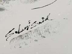 Sabri Said Original Acrylic on Canvas "Elegance" Sabri Said