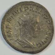 Original Philip I Roman Silver Antoninianus, 244-249 AD