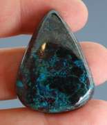 Stunning 55.34ct glossy blue Azurite
