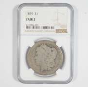 FAIR 2 1879 Morgan Silver Dollar - Graded NGC LOW BALL