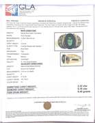 Immaculate Approx. 3.15CTS Tourmaline and Diamond Ring in 14K Yellow Gold