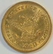 Choice BU 1907 US $2.50 Liberty Gold Piece. Flashy