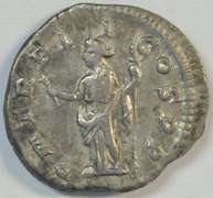 Near Mint Severus Alexander Roman Silver Denarius, 222-235 AD