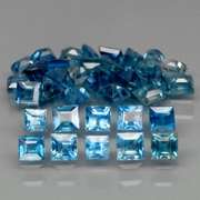 Multi-hue 3.46ct blue Sapphire set