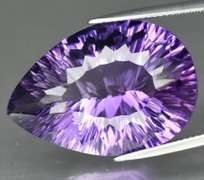 Phenomenal IF 31.40ct natural violet Amethyst