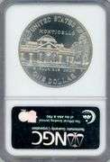 1993-P Jefferson BU Commemorative Silver Dollar in NGC MS69