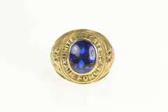 10K Yellow Gold United States Air Force Ornate Class Ring