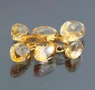 Outstanding 53.02ct 8pc golden Citrine set