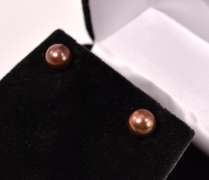 Amazing Colored Pearl Jewelry Set in 14K Yellow Gold
