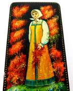 Artist Signed Vintage Russian Box