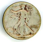 1943 Walking Liberty Half Dollar