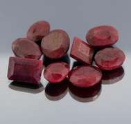 Amazing color! 99.82ct collection of Rubies