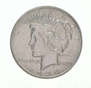 1934 Peace Silver Dollar