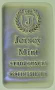 Jersey Mint 5 oz 0.999 Silver Bar