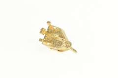 14K Yellow Gold 3D Grand Piano Musical Instrument Charm/Pendant